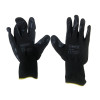 Kenmaster Sarung Tangan Pelindung Safety Hitam Kain Tapak Karet KM3001 KM-3001
