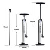 Kenmaster KM-4932 Hand Pump Silver Pompa Ban Tabung Manual