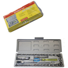 Kenmaster Kunci Sok 40 Sockets Socket Wrench Set 40pcs 40 Pcs
