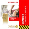 Kenmaster Gembok Pin 3 Digit Angka Kombinasi PIN Padlock