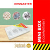 Kenmaster MK01 Plastik Mini Box 6 Slot Kotak Partisi