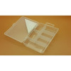 Kenmaster MK01 Plastik Mini Box 6 Slot Kotak Partisi