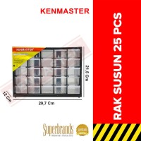 Kenmaster Rak susun Drawer 25