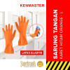 Kenmaster Sarung Tangan Karet Orange House Latex Glove