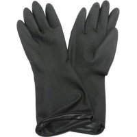 Kenmaster Sarung Tangan Karet Latex Hand Gloves Hitam Industrial Grade