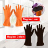 Kenmaster Sarung Tangan Karet Orange House Latex Glove