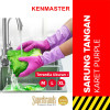 Kenmaster Sarung Tangan Karet Ungu Household Latex Glove Purple