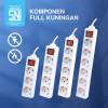 Kenmaster Stop Kontak 6 Lubang F1 Master Switch 6LB 1.5 Meter