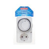 Kenmaster Stop Kontak Timer Listrik Manual Analog 24 Hours Programme