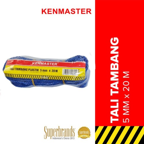 Kenmaster Tali Tambang Plastik 5mm x 20 Meter