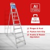 Kenmaster KM-106 Tangga 6 Step Pijakan Household Ladder