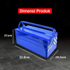 Kenmaster Tool Box Besi 3 Susun Toolbox