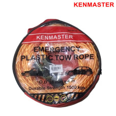 Kenmaster Tali Derek Mobil Emergency Plastic Tow Rope Ukuran 16mm x 4 Meter
