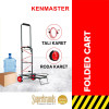 Kenmaster Trolley Cart KT-261 Black Troli Lipat Hitam Bawa Aqua Galon