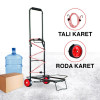 Kenmaster Trolley Cart KT-261 Black Troli Lipat Hitam Bawa Aqua Galon