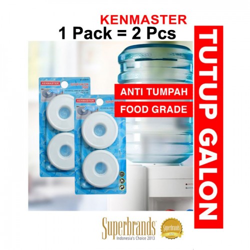Kenmaster TG02 Tutup Galon Dispenser Anti Tumpah 2Pcs