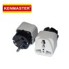 Kenmaster XX-407A WA9 Steker Colokan Converter Kaki 3 Ke 2 Travel