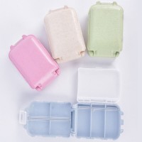 Kotak Obat 8 Sekat Model Lipat Tempat Penyimpanan Obat 