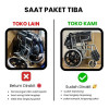 Kursi Roda 16 Inch Lipat Siap Pakai Wheelchair