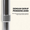 Alat Bantu Jalan Lansia Tongkat 4 Kaki ada Cincin Premium