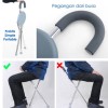 Tongkat Kursi 2 in 1 Lipat Serbaguna Walking Stick