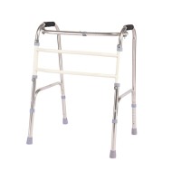 Alat Bantu Jalan Walker Tanpa Roda  Bahan Aluminium Plastik