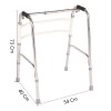 Alat Bantu Jalan Walker Tanpa Roda  Bahan Aluminium Plastik