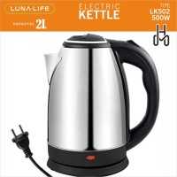 Luna Life Electric Kettle 2 Liter Teko Listrik Stainless Steel LK502