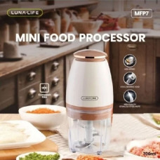 Luna Life Mini Food Processor 700 ml Compact Size MFP7