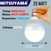 Mitsuyama Bohlam Emergency Lampu Darurat 25W 35W E9825C E9835C