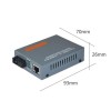 Netlink HTB-GS-03 A B Media Converter 1000 Mbps Single Mode Single Core 1 Pair FO to UTP
