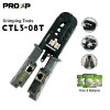 PROXP CTL3-08T Crimping Tools Kabel Cable Tester 8 Pin Stripper