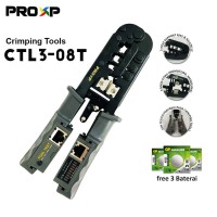 PROXP CTL3-08T Crimping Tools Kabel Cable Tester 8 Pin Stripper