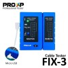 PROXP FIX-3 Cable Tester UTP LAN Jaringan Telepon