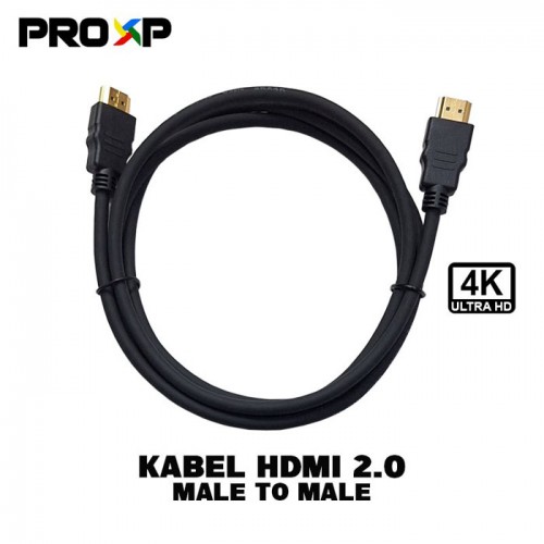 ProXP Kabel HDMI Male to Male Versi 2.0 4K Ultra HD 60Hz