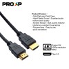ProXP Kabel HDMI Male to Male Versi 2.0 4K Ultra HD 60Hz
