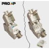 PROXP Tolles Keystone Modular Jack FTP Cat6 Gold Plated