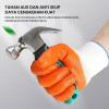 Sarung Tangan Kerja Nylon Lapis PVC Sepasang