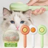 Sisir Kucing Anjing Model Bulat Rubber Head