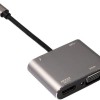 Profftech Converter USB-C to Type C HDTV VGA USB 3.0 Adapter 4 in 1