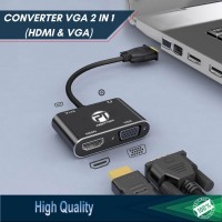 Profftech HDTV Adapter Converter VGA 2 IN 1