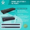 Profftech HDMI Splitter 16 Port 1 In 16 Out 1-16 Full HD 3D 4K