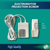 Remote Layar Proyektor Receiver Screen Projector Set 