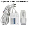 Remote Layar Proyektor Receiver Screen Projector Set 