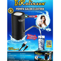 Rolinson Pompa Galon Elektrik Rechargeable Kabel Type C DC 5V RL-WD19