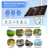 SPS 40WP Black Series 12V 2A 20AH 30AH Solar Panel With Lithium Battery