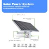 SPS 50WP 30AH 12V 5A Solar Panel With Lithium Battery