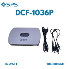 SPS DCF-1036P UPS DC POE 36W Portable Powerbank Lithium Battery 2A 6 Port