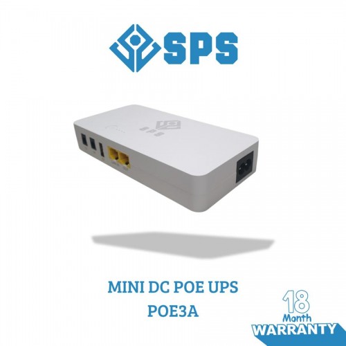 SPS POE3A UPS Mini DC 29W Portable Powerbank Lithium Battery 3A POE