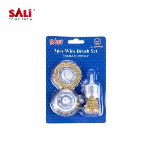 SALI Sikat Mangkok Set 3 Pcs Wire Brush Set